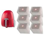 Kit com 6 sacos descartaveis aspirador de pó electrolux nano