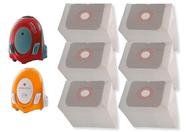 Kit com 6 sacos descartaveis aspirador de pó electrolux neo - listo