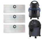 Kit com 6 sacos descartaveis aspirador de pó philco ph10 pas 10 Kit com 6 sacos descartaveis aspirador de pó philco ph10 pas 10