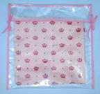 Kit com 6 Saquinhos de Maternidade de Viés Rosa Kit com 6 Saquinhos de Maternidade de Viés Rosa