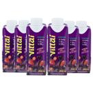 Kit com 6 Smoothies Vittaí Açaí Sabor Morango 250ml Sem lactose, Sem glúten e 0 açúcar
