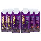 Kit com 6 Smoothies Vittaí Açaí Sabor Original, Morango e Banana 250ml Sem lactose e 0 açúcar