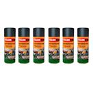 Kit com 6 sprays alta temperatura preto fosco colorgin