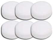 KIT Com 6 Tampas de Reposição Fechadas (Para o Fundo) Para Uso Nas Bisnagas FIFO Bootle Canadá Originais Todos os Tamanhos