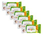 Kit Com 6 Toalha Umedecida Turma da Alegria Leve 140 Pague 120 Total 840 Unidades