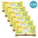 Kit Com 6 Toalhinhas Umedecidas Bob Esponja Atacado Revenda Barato