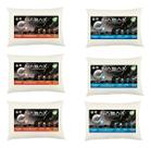 Kit com 6 Travesseiros Linhas Nasa X Baixo e Alto da Duoflex 10cm e 13cm Kit com 6 Travesseiros Linhas Nasa X Baixo e Alto da Duoflex 10cm e 13cm