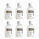 Kit Com 6 Unidades De Base Cetim Laccor Profissional 120ml Cada