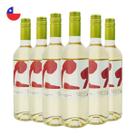 Kit com 6 Vinhos Chilenos Sauvignon Blanc 750ml Cuentos del Fuego Kit com 6 Vinhos Chilenos Sauvignon Blanc 750ml Cuentos del Fuego