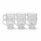 Kit com 6 Xicaras de Vidro 200ml Transparente Ideal para Café Chá e Bebidas Quentes