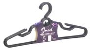 Kit Com 60 Cabides Multifuncional Smart Otimiza Espaço Preto Kit Com 60 Cabides Multifuncional Smart Otimiza Espaço Preto