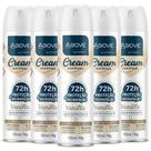 Kit com 6un Desodorante Antitranspirante Above Cream Vanilla 72 Horas 150ml