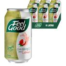 Kit Com 6Und Chá Branco Feel Good Com Lichia 330Ml