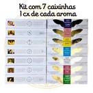 KIT Com 7 CXs Incensos Massala Indiano Goloka Linha Arcanjos KIT Com 7 CXs Incensos Massala Indiano Goloka Linha Arcanjos