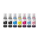 Kit com 7 efil T574 Para uso em impressoras L8050 L18050 2 Black,cyan,magenta, yellow,cyan light, magenta light R