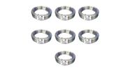 Kit com 7 kg de arame liso galvanizado - bwg18-1,24mm - jst