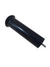 Kit com 7 pes preto para cama box 13cm altura preto