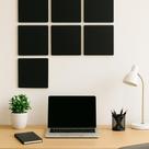 Kit com 7 Placas Planner 20x20cm + Caneta Giz Líquido Inclusa para Organização