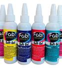 Kit Com 7 Unidades Corante Alimentício Fab Soft Gel 60gramas