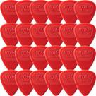 Kit com 72 Palhetas Dunlop Nylon 0,53mm Vermelho