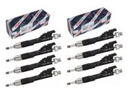 Kit Com 8 Bico Injetor Bmw 650i M5 M6 X5 X6 Original Bosch 0261500136