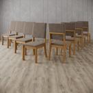 Kit com 8 Cadeiras de Jantar - Milla Kit com 8 Cadeiras de Jantar - Milla