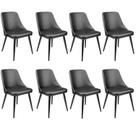 Kit com 8 Cadeiras para Sala de Jantar Bárbara