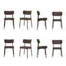 Kit com 8 Cadeiras para Sala de Jantar Mona Yescasa Kit com 8 Cadeiras para Sala de Jantar Mona Yescasa