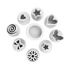 Kit com 8 Carimbos Essenciais Personalize Brigadeiros e Doces