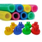 Kit Com 8 Isotubos 8 ponteiras P/ Cama Elástica