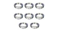 Kit com 8 kg de arame liso galvanizado - bwg18-1,24mm - jst