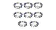 Kit com 8 Kg de Arame Liso Galvanizado - BWG20-0,89MM - JST Kit com 8 Kg de Arame Liso Galvanizado - BWG20-0,89MM - JST