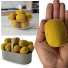 Kit com 8 Kiwis Artificiais Frutas Decorativas de Alta Qualidade Realismo no Toque Decoração e Enfeite de Mesa - DE2525