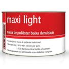 Kit com 8 massa poliester maxi light maxi rubber