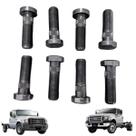 Kit com 8 parafusos das rodas dianteiras da f4000 4x2 1999 a 2019 Kit com 8 parafusos das rodas dianteiras da f4000 4x2 1999 a 2019