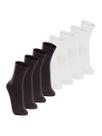 Kit com 8 Pares de Meias Cano Longo Lupo 4575-088 Colorido Kit com 8 Pares de Meias Cano Longo Lupo 4575-088 Colorido