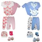 Kit Com 8 Pecas Body Mijao Bebe Estilo Mosaico Divertido Kit Com 8 Pecas Body Mijao Bebe Estilo Mosaico Divertido