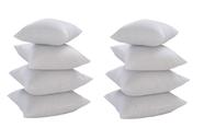Kit Com 8 Refis De Almofada 40x40 Silicone Para Capas 35cm