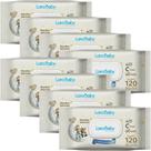 Kit Com 8 Toalha Umedecida Lara Baby Premium Recém Nascido RN 120 Unidades Total 960
