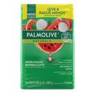 Kit Com 8 Unidades Sabonete Em Barra Palmolive Melancia Lichia 85g