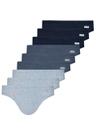 Kit com 9 Cuecas Slip Lupo 515-089