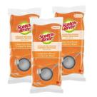Kit com 9 Esponja Louças Delicadas SCOTCH Brite Laranja