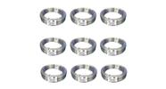 Kit com 9 kg de arame liso galvanizado - bwg18-1,24mm - jst Kit com 9 kg de arame liso galvanizado - bwg18-1,24mm - jst