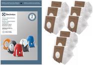 Kit com 9 sacos aspirador sbene lis11 listo listp neo09 neo10 neo11 neo12 neo16 pet lover electrolux