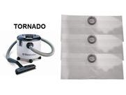 Kit Com 9 Sacos Descartáveis Aspirador De Pó Electrolux Tornado Ap20 A170 Job