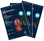 Kit com 9 unidades saco sbena para aspirador pó nano neo30 neo31 original electrolux