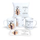 Kit Com Almofada 30x30cm e Caneca de Porcelana Signos Sagitario Kit Com Almofada 30x30cm e Caneca de Porcelana Signos Sagitario