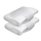 Kit com dois Travesseiros Ergonômicos Com Apoio Cervical Original