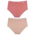 Kit com Duas Calcinhas Alta Extremo Conforto 503121 DelRio