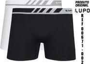 Kit Com Duas Cuecas Boxer Microfibra Sem Costura Lupo Kit Com Duas Cuecas Boxer Microfibra Sem Costura Lupo